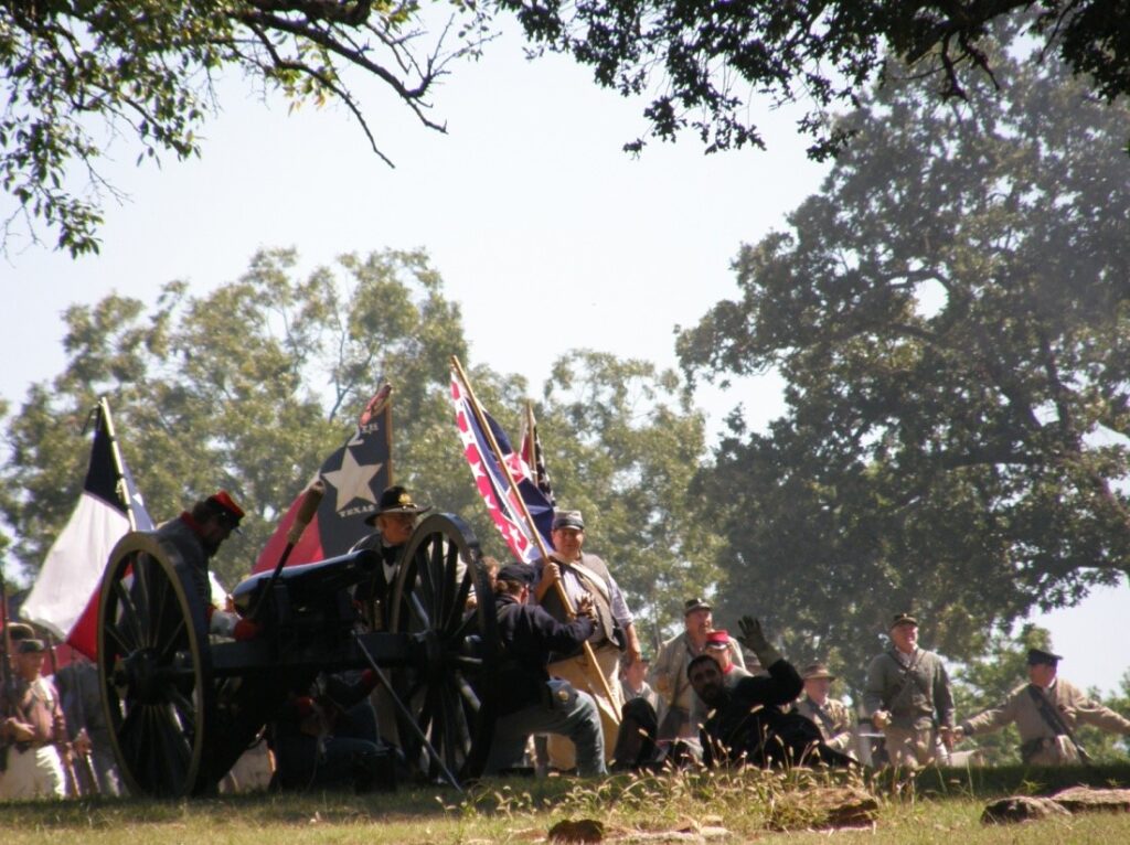 Photo of Civil Wat Reenactors