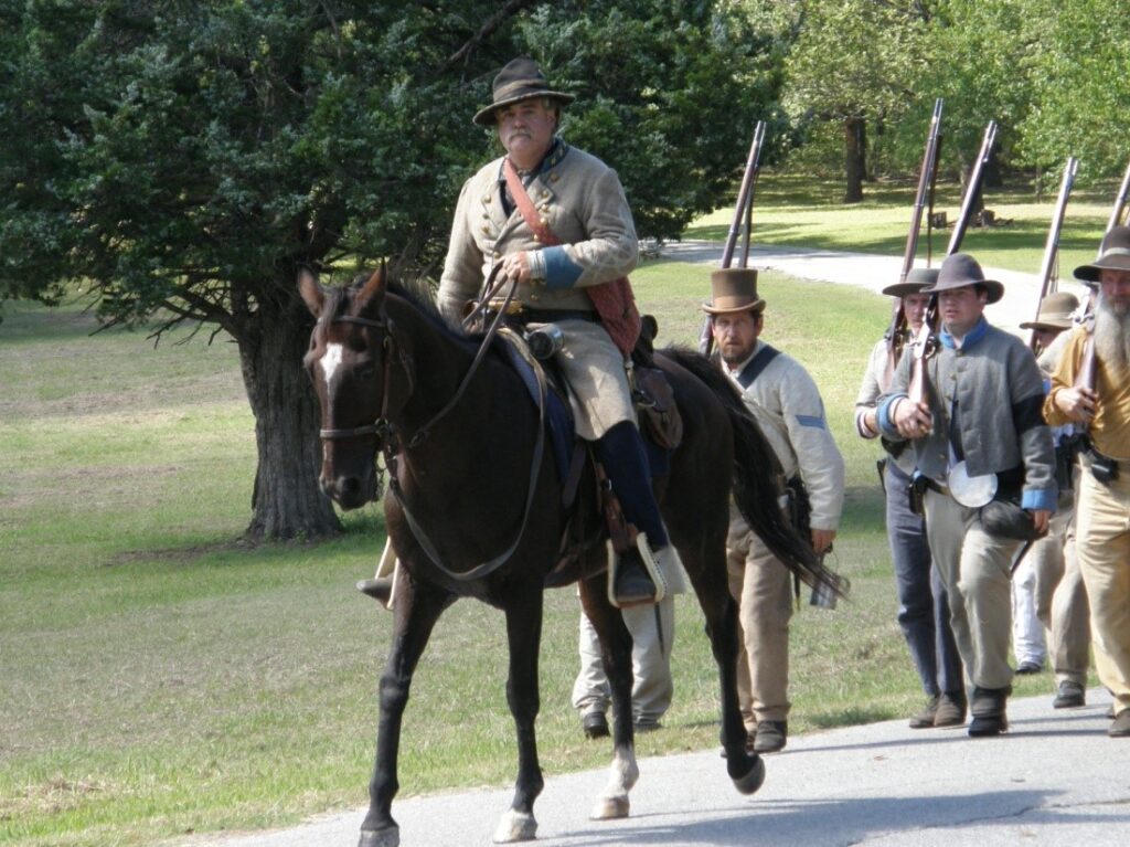 Photo of Civil Wat Reenactors