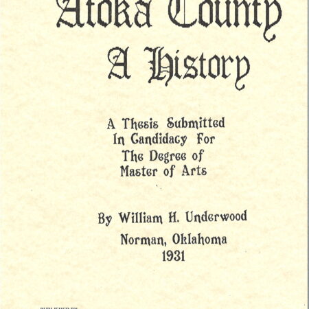 History of Atoka County