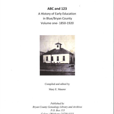 ABC & 123 History of early Education 1850 -1920, Vol. 1