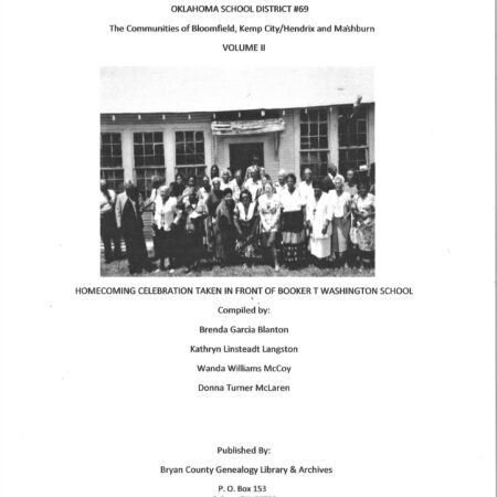 History of Oklahoma School District #69 Vol. 2