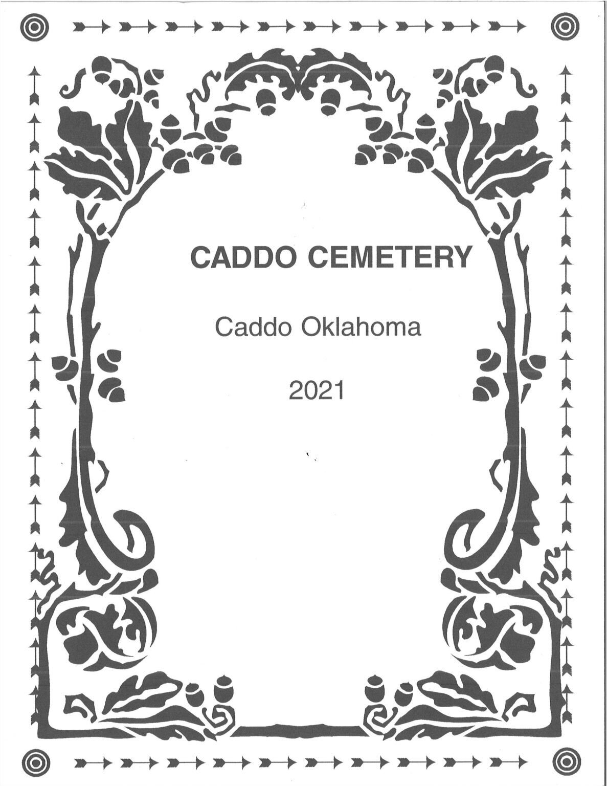 CEMETERIES BRYAN COUNTY, OKLAHOMA, Caddo Cemetery Update Bryan County
