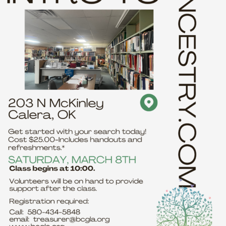 Introduction to Ancestry.com Class